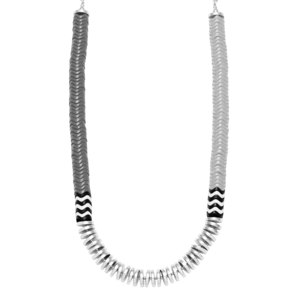 Trina Turk cobalt blue / aqua long necklace